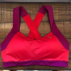 Brooks x back sports bra
